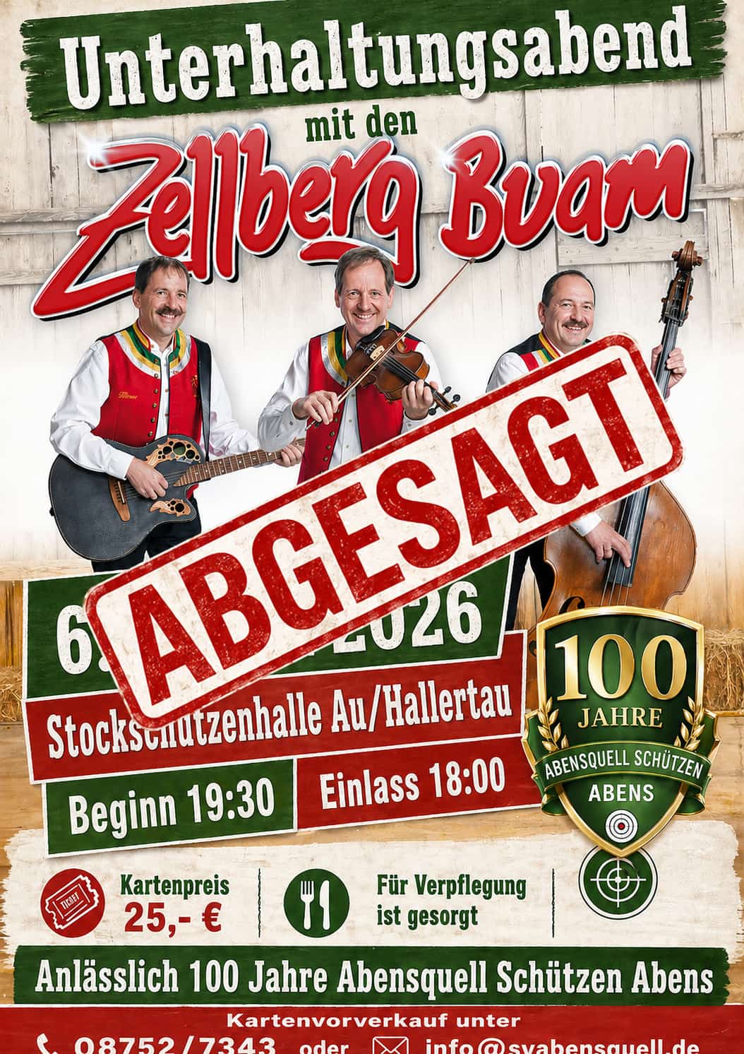 Plakat Zellbergbuam
